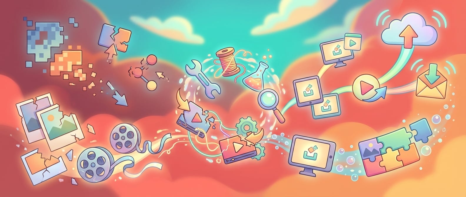 post header image for Fixing Old Posts & Uploading Videos