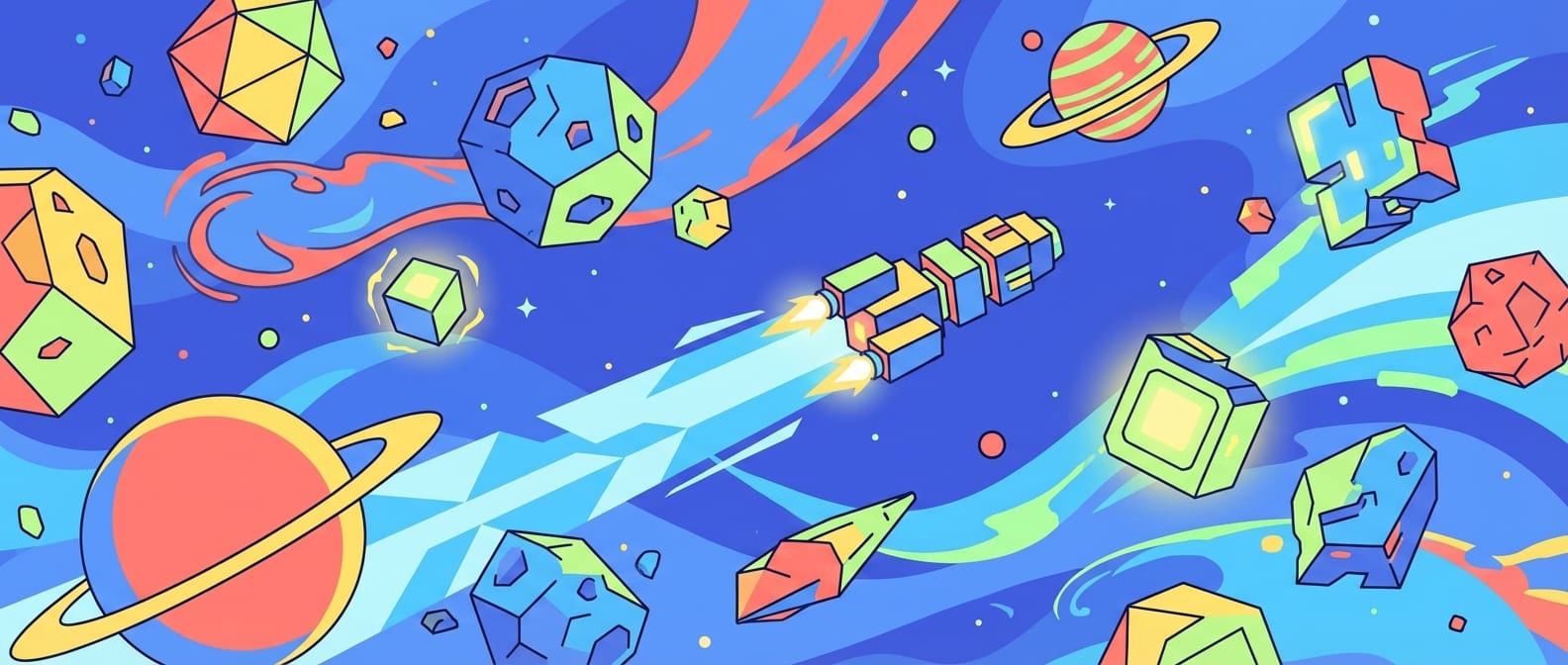 post header image for Flashteroids 3D (teaser)