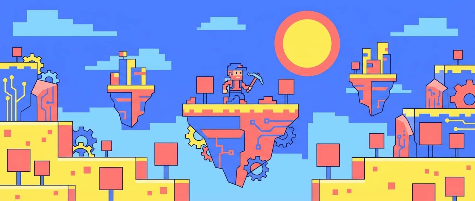 post header image for Hxaria, Terraria like terrain in HaXe and WebGL