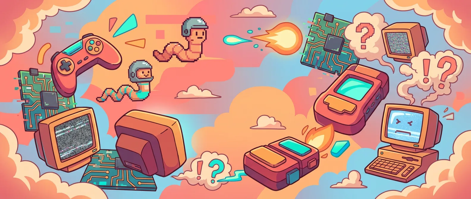 post header image for Liero Update - Console & ATi