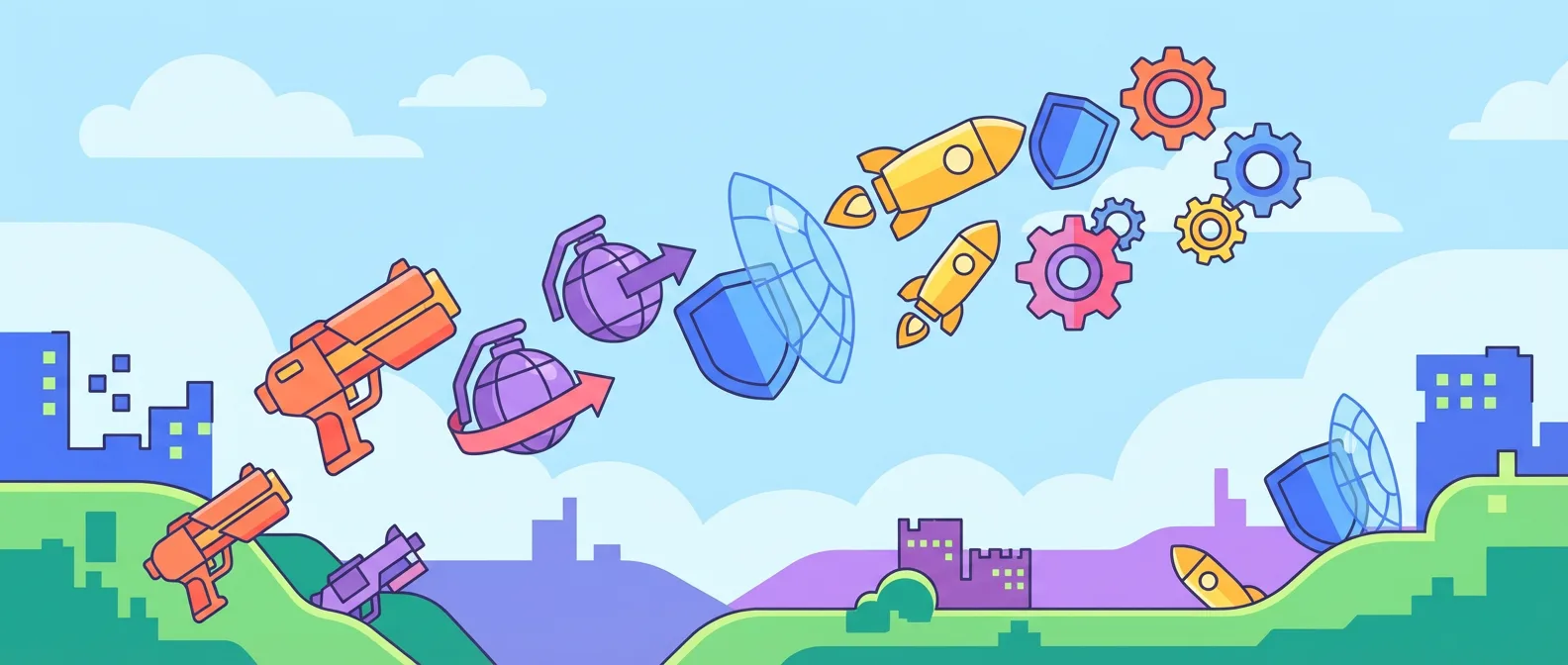 post header image for LieroXNA - Weapons and Forces