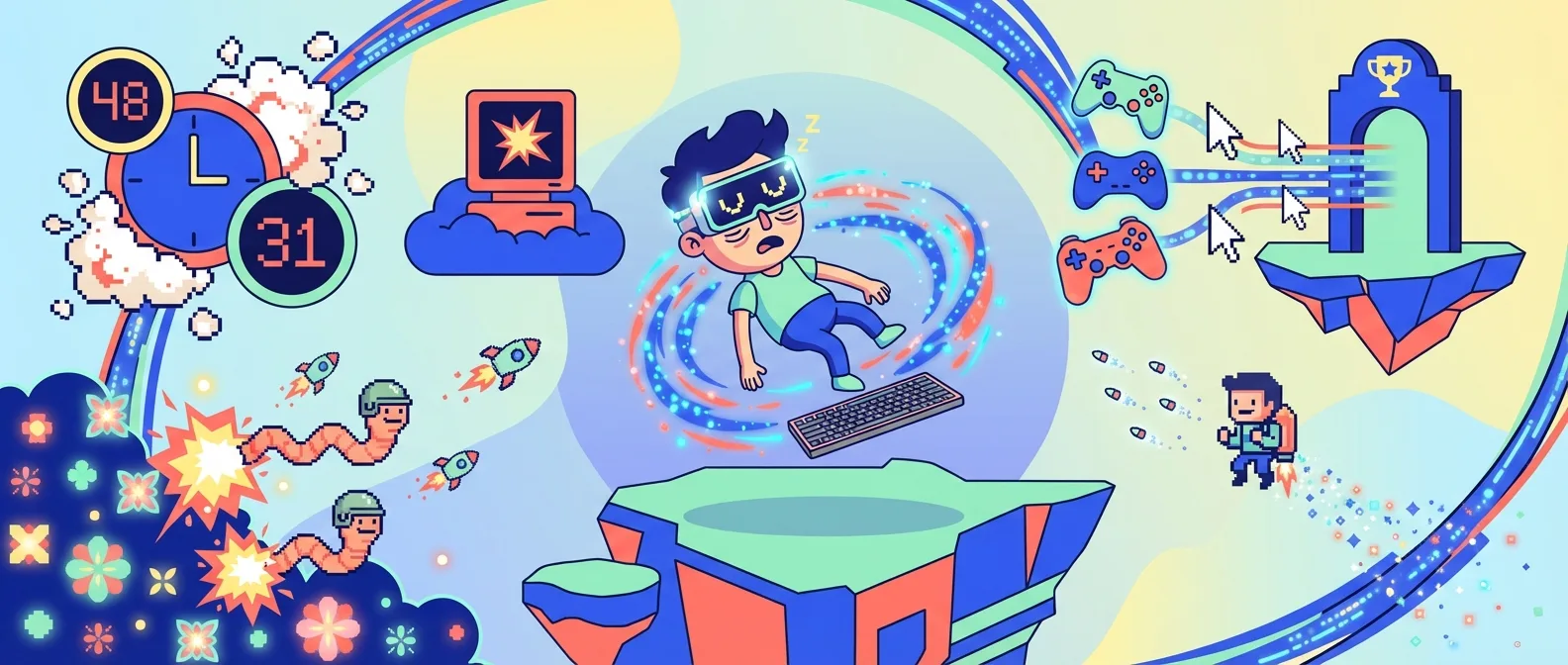 post header image for Ludum Dare - Hour 31