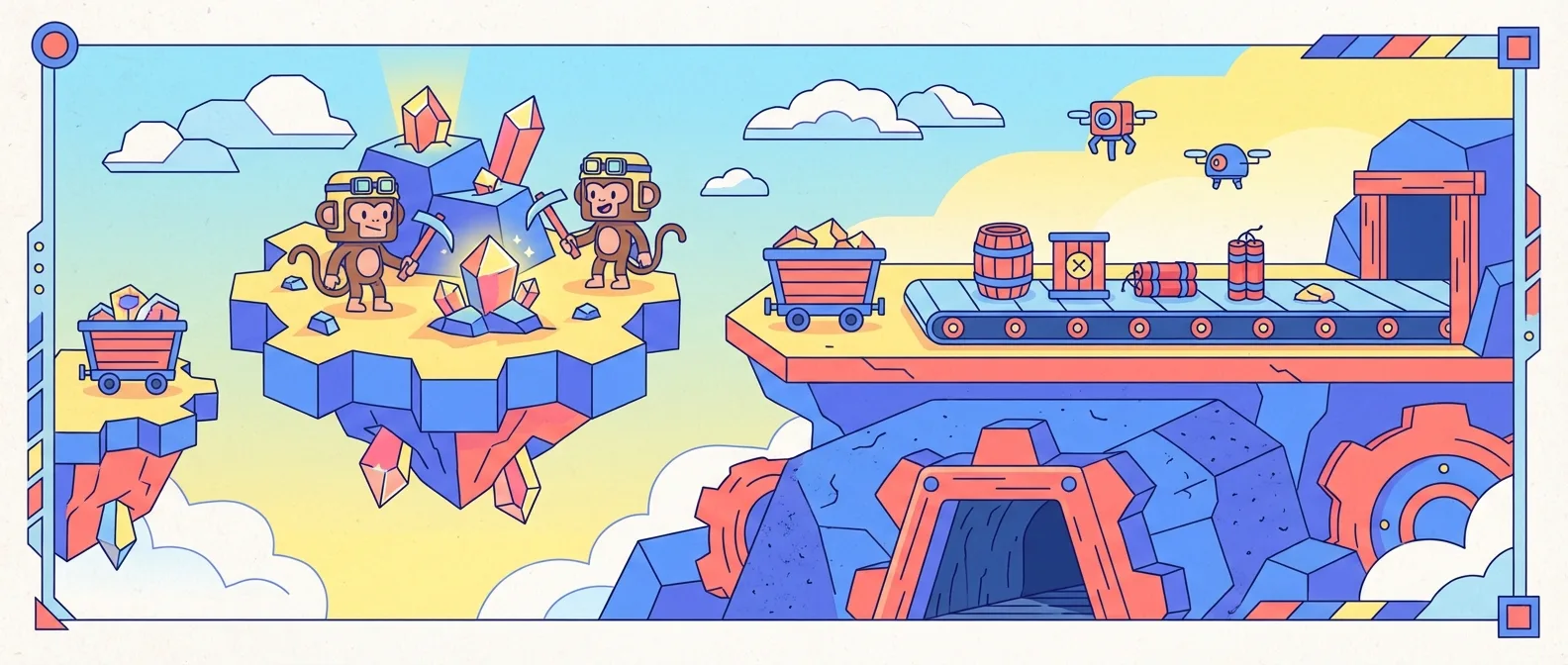 post header image for Monkey Mines - Sneak Peek