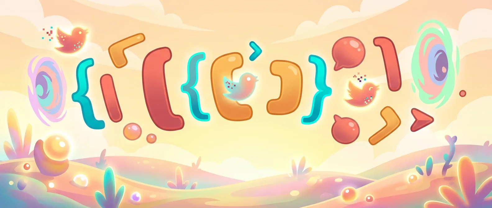 post header image for #tweetcoding icyslicy