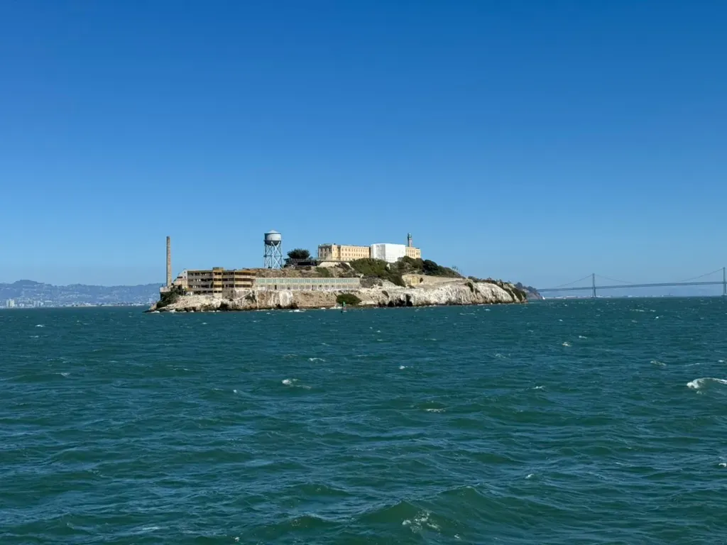 Alcatraz from the bay cruise
