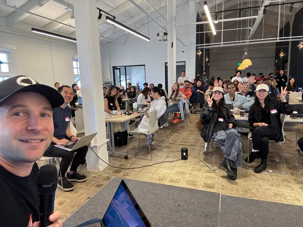 At the Spatial Intelligence hackathon