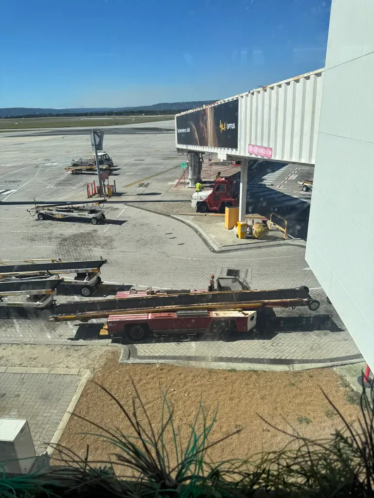 Waiting at Sydney Airport