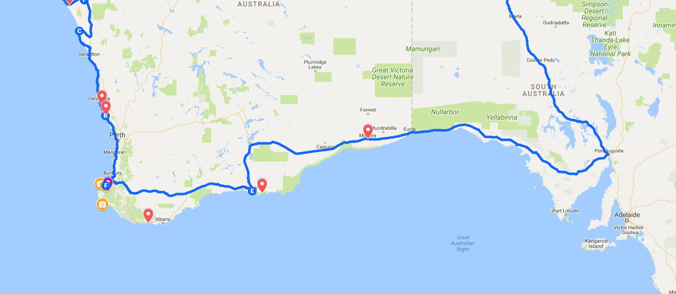 post cover image for Camping Oz 2017 - The South