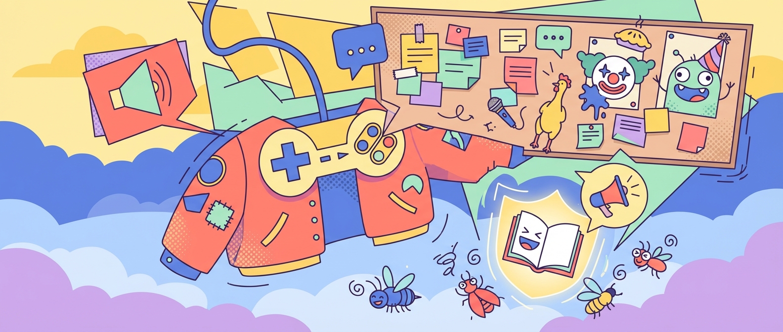 post cover image for GameJacket Joke Wall
