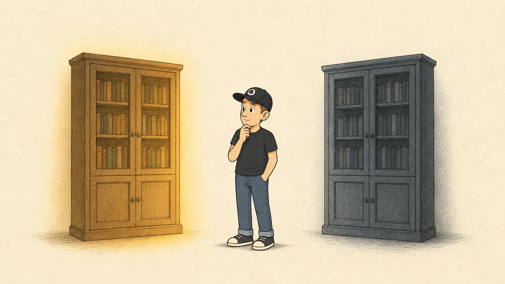Mike experiences the difference between knowing and not knowing